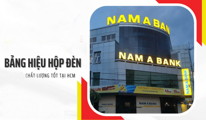 Nam A Bank tìm đối tác cung cấp thi công hộp đèn trang trí quảng cáo