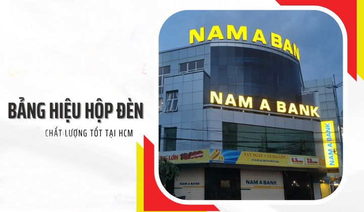 Nam A Bank tìm đối tác cung cấp thi công hộp đèn trang trí quảng cáo