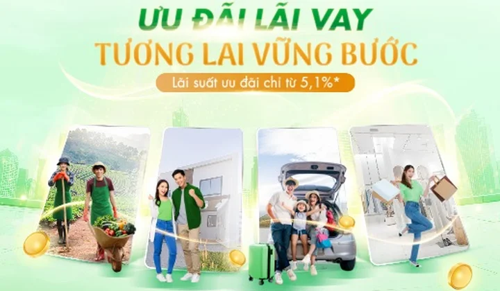 OCB hỗ trợ khách hàng vay vốn ưu đãi với lãi suất chỉ từ 5,1%/năm