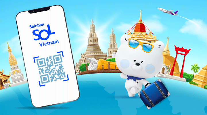 Shinhan Việt Nam ra mắt dịch vụ thanh toán mã QR tại Thái Lan và Campuchia