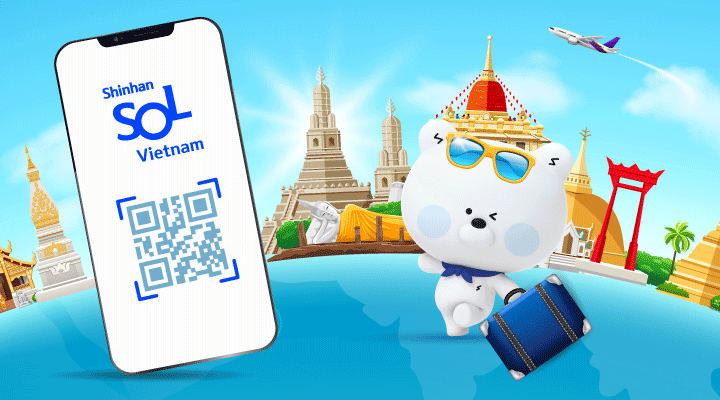 Shinhan Việt Nam ra mắt dịch vụ thanh toán mã QR tại Thái Lan và Campuchia