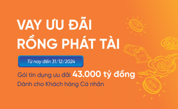 SHB tiếp tục nâng gói “Vay ưu đãi - Rồng phát tài” lên 43.000 tỷ đồng