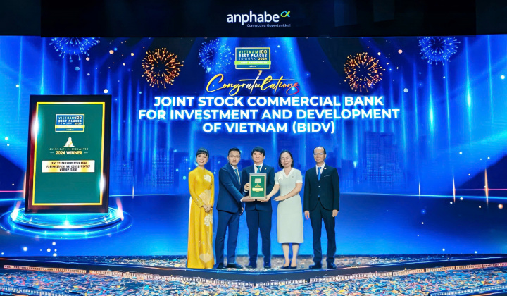 BIDV khẳng định vị thế doanh nghiệp có môi trường làm việc tốt nhất Việt Nam