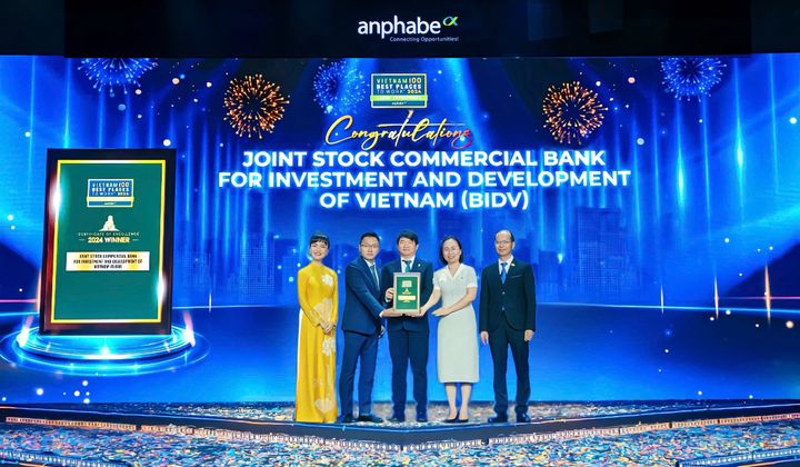 BIDV khẳng định vị thế doanh nghiệp có môi trường làm việc tốt nhất Việt Nam