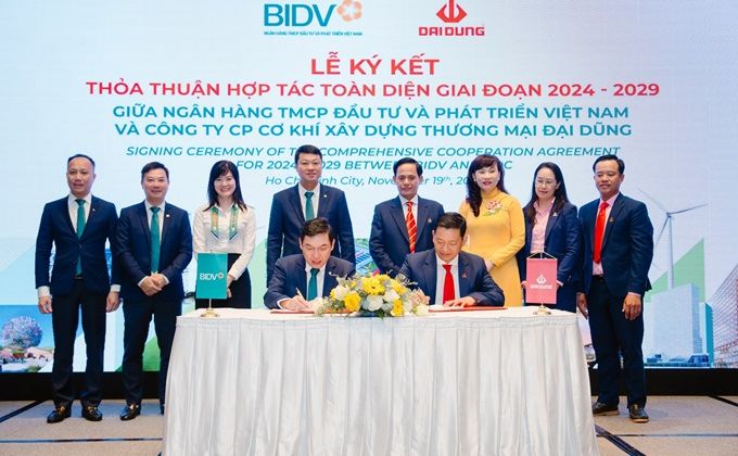 BIDV tài trợ tín dụng xanh cho dự án Nhà máy Cơ khí công nghệ cao Nghi Sơn