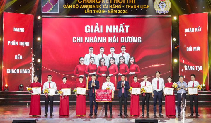Chung kết hội thi “Cán bộ Agribank Tài năng - Thanh lịch” lần thứ IV năm 2024