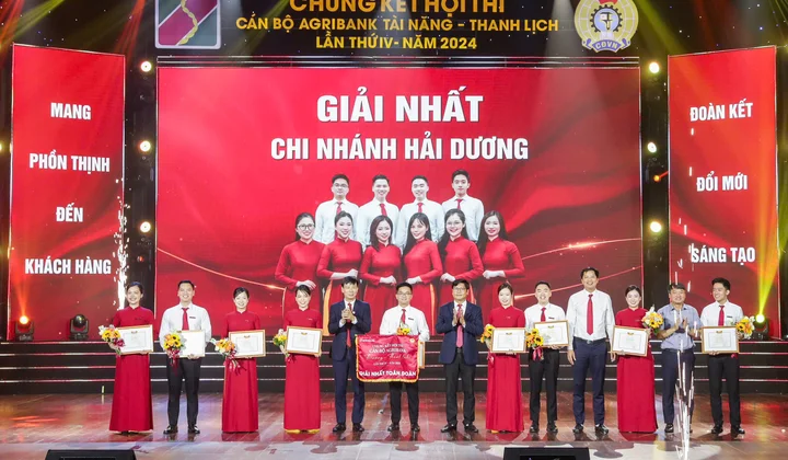 Chung kết hội thi “Cán bộ Agribank Tài năng - Thanh lịch” lần thứ IV năm 2024