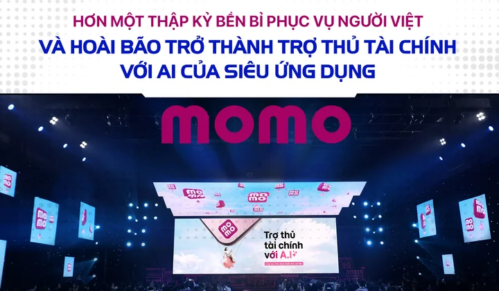 Hơn một thập kỷ bền bỉ phục vụ người Việt và hoài bão trở thành trợ thủ tài chính với AI của siêu ứng dụng MoMo
