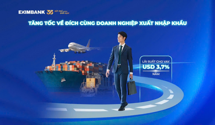 Eximbank ra mắt gói ưu đãi tín dụng cho doanh nghiệp xuất nhập khẩu