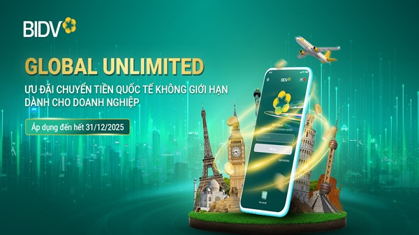 BIDV ưu đãi doanh nghiệp chuyển tiền quốc tế