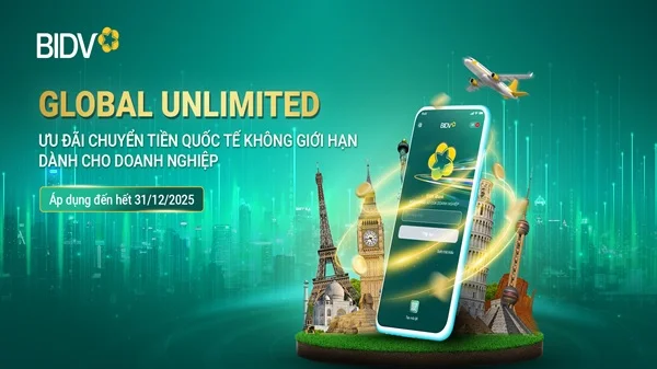 BIDV ưu đãi doanh nghiệp chuyển tiền quốc tế