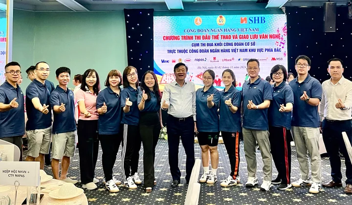 VNBA tham gia hội thao Cụm thi đua Khối Công đoàn cơ sở ngành ngân hàng