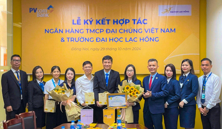 PVcomBank hợp tác với trường Đại học Lạc Hồng