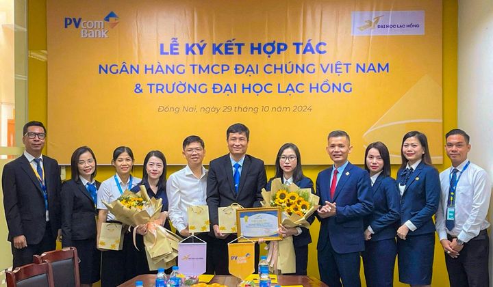PVcomBank hợp tác với trường Đại học Lạc Hồng