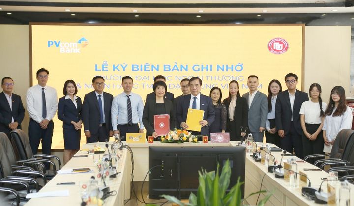 PVcomBank đẩy mạnh hợp tác với trường Đại học Ngoại Thương
