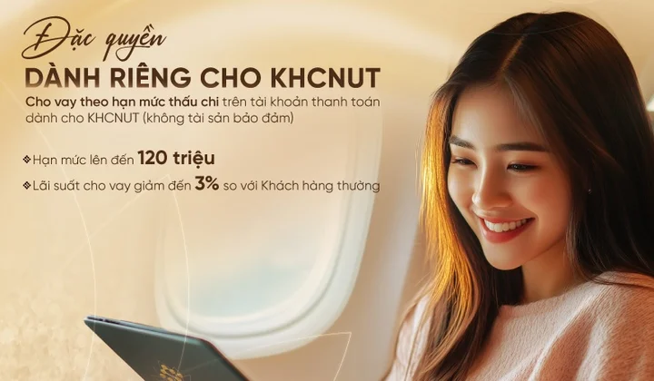 KienlongBank cho khách hàng ưu tiên vay thấu chi có lãi suất giảm đến 3%