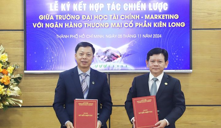 KienlongBank và trường UFM ký kết thỏa thuận hợp tác chiến lược