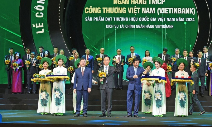 VietinBank đạt thương hiệu quốc gia 8 lần liên tiếp