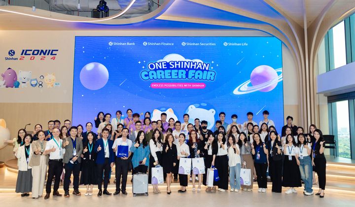 Explore valuable career opportunities with Shinhan financial ecosystem in Vietnam at the “One Shinhan Career Fair 2024”