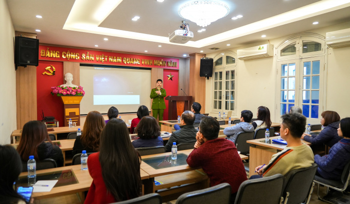 Hiệp hội Ngân hàng Việt Nam tập huấn nghiệp vụ PCCC & CNCH cho cán bộ, nhân viên