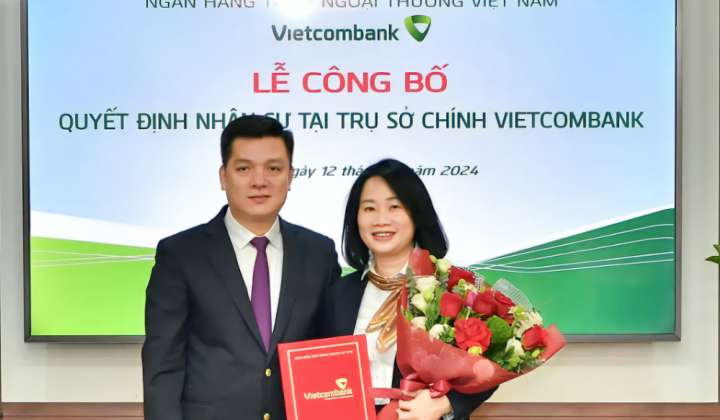 Vietcombank bổ nhiệm lãnh đạo Trung tâm hỗ trợ khách hàng