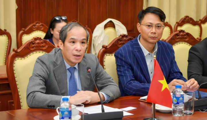 Phó Thống đốc Đoàn Thái Sơn tiếp Quốc vụ khanh Bộ ngoại giao Ba Lan