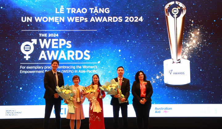SeABank giành giải thưởng UN WEPs Award 2024 do UN Women trao tặng