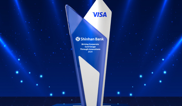 Shinhan Việt Nam nhận giải thưởng "Ngân hàng dẫn đầu trong sáng tạo thúc đẩy thẻ doanh nghiệp 2024"