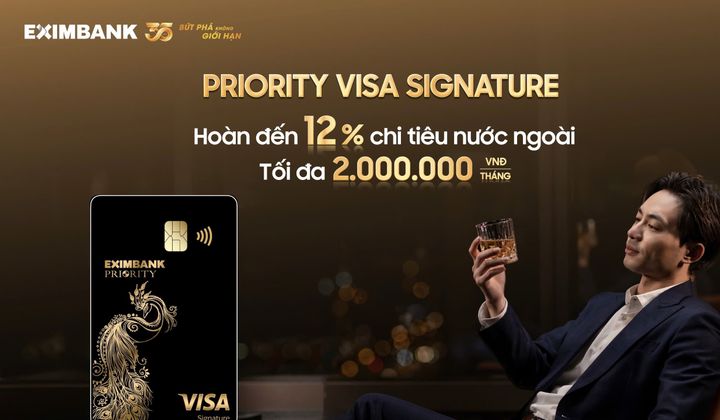Visa Signature Eximbank: biểu tượng của phong cách sống hiện đại và đẳng cấp