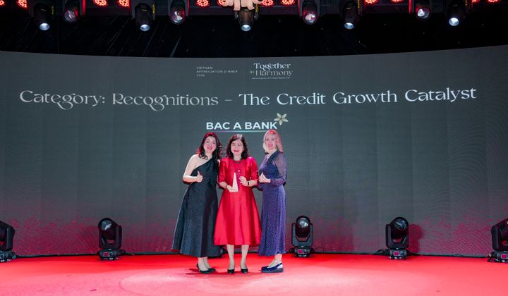 Bac A Bank là ngân hàng có tốc độ tăng trưởng và chi tiêu thẻ tín dụng lớn nhất 2024