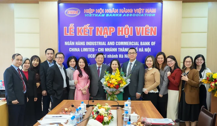 Hiệp hội Ngân hàng Việt Nam kết nạp ICBC chi nhánh Hà Nội làm hội viên liên kết