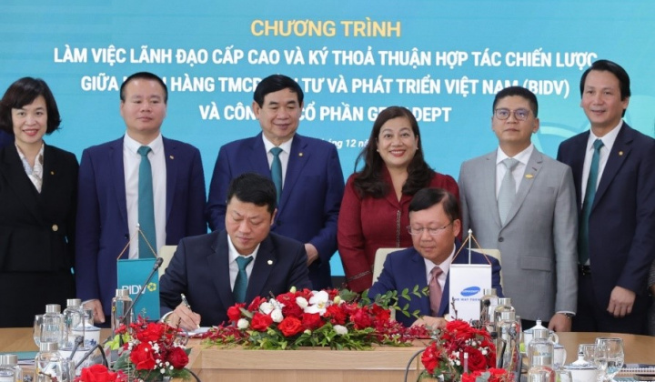 BIDV và Gemadept ký kết thỏa thuận hợp tác chiến lược