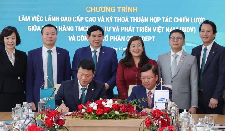 BIDV và Gemadept ký kết thỏa thuận hợp tác chiến lược