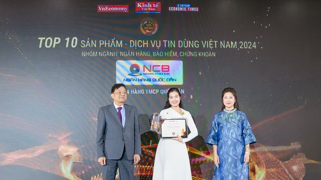 NCB vào “Top 50 Sản phẩm - Dịch vụ Tin Dùng Việt Nam 2024”