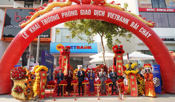 Vietbank khai trương Phòng giao dịch Vietbank Bãi Cháy