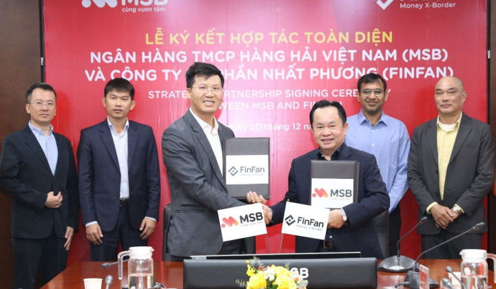 MSB hợp tác FinFan cung cấp giải pháp thanh toán toàn diện cho khách hàng