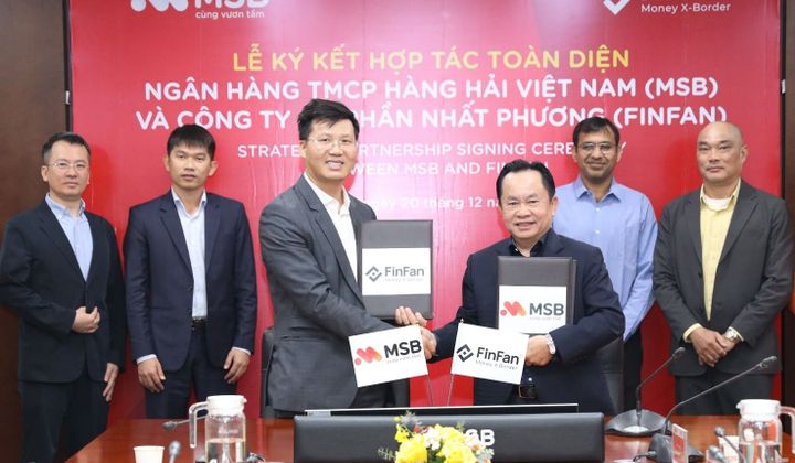 MSB hợp tác FinFan cung cấp giải pháp thanh toán toàn diện cho khách hàng