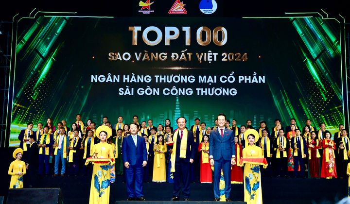 SaiGonBank lần thứ 4 giành giải thưởng Sao Vàng Đất Việt