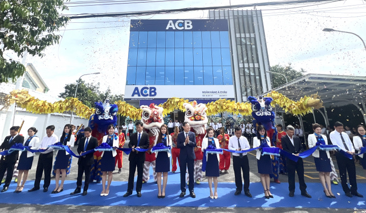 ACB khai trương phòng giao dịch ACB KCN Bàu Bàng