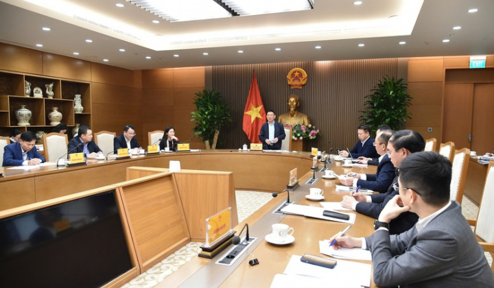 Phó Thủ tướng Hồ Đức Phớc chủ trì cuộc họp tái cơ cấu VDB