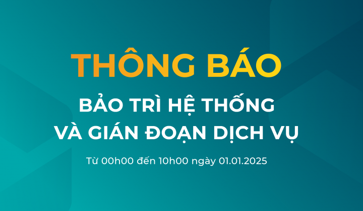 ABBank thông báo thời gian tạm ngừng một số dịch vụ do bảo trì hệ thống