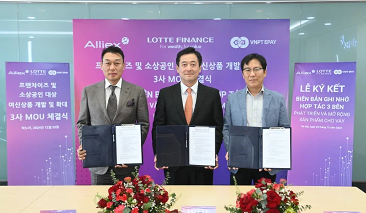 LOTTE Finance hợp tác với Alliex và VNPT EPAY để mở rộng tín dụng
