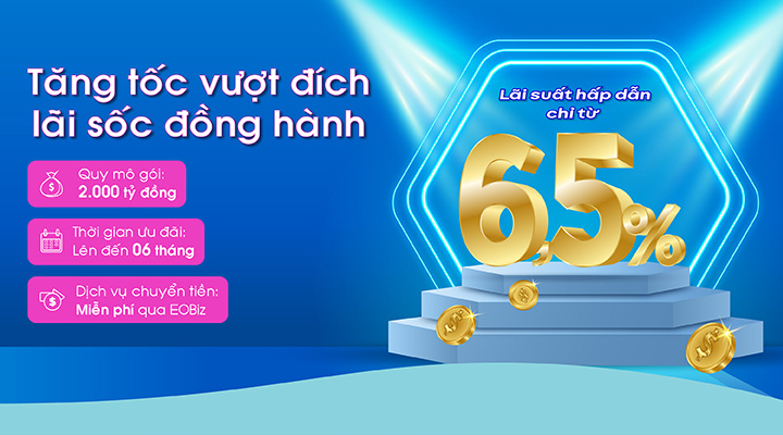 OceanBank tung gói 2.000 tỷ đồng cho doanh nghiệp SME vay ưu đãi lãi suất từ 6,5%/năm