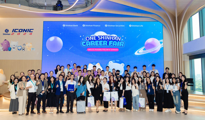 Khám phá cơ hội nghề nghiệp giá trị cùng hệ sinh thái tài chính Shinhan tại Việt Nam trong sự kiện “One Shinhan career fair 2024”