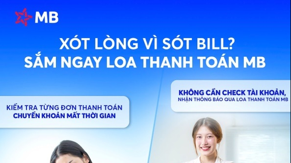 MB ra mắt tính năng thông báo bằng giọng nói qua "Loa thanh toán"