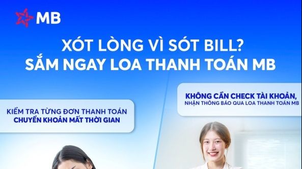 MB ra mắt tính năng thông báo bằng giọng nói qua "Loa thanh toán"