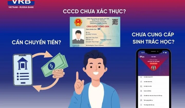 VRB hỗ trợ khách cập nhật thông tin sinh trắc học ngoài giờ hành chính