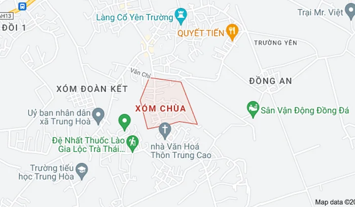 Ngân hàng VRB bán đấu giá 283m2 tại Hà Nội, khởi điểm hơn 3 tỷ đồng