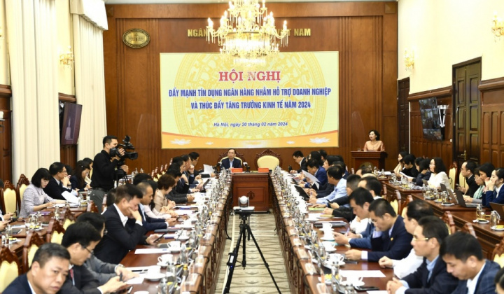 Quyết liệt đẩy mạnh tín dụng hỗ trợ doanh nghiệp, thúc đẩy tăng trưởng kinh tế năm 2024