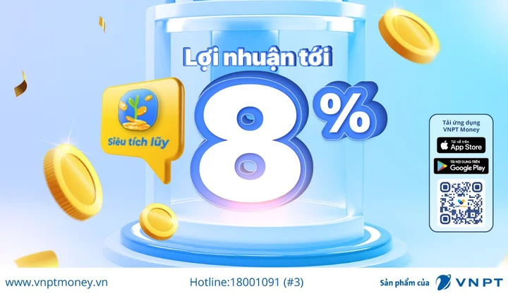 Khách hàng của VNPT Money nhận thưởng mỗi ngày khi gửi tiết kiệm